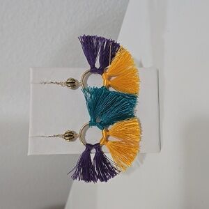 Mardi Gras Earrings